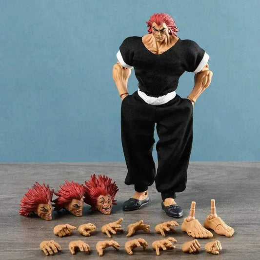  Yujiro Hanma One Twelfth Scale PVC Action Figure 20.5 cm Baki Hanma Son of Ogre Figure -  ToylandEU™