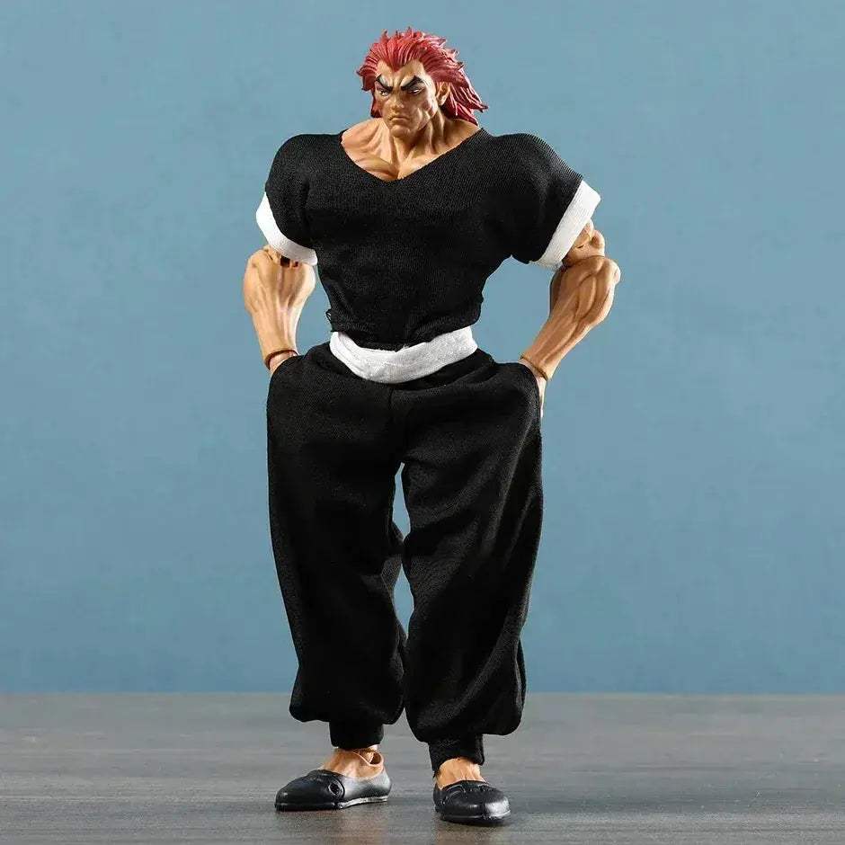 Yujiro Hanma One Twelfth Scale PVC Action Figure 20.5 cm Baki Hanma Son of Ogre Figure - ToylandEU