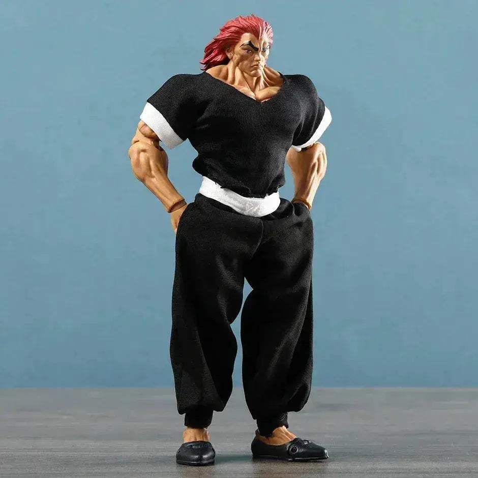 Yujiro Hanma One Twelfth Scale PVC Action Figure 20.5 cm Baki Hanma Son of Ogre Figure - ToylandEU