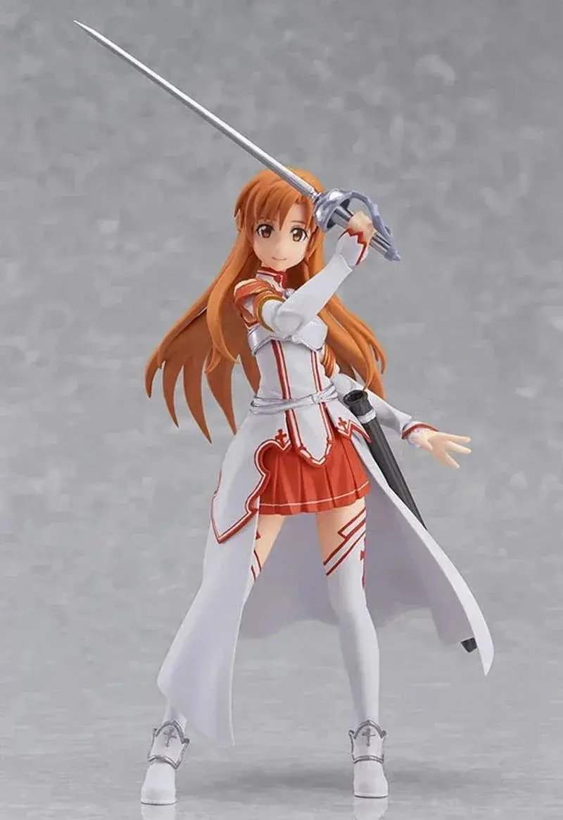 Yuuki Asuna Action Figure, Anime Figurines Sword Art Online, Toy Face Swap and Movable Joints 15 CM - ToylandEU