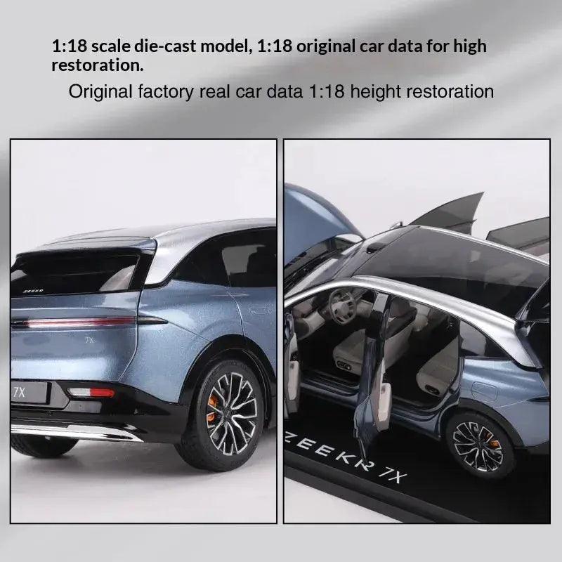  ZEEKR 7X Diecast Car 1 18 Officially Licensed Model -  ToylandEU™