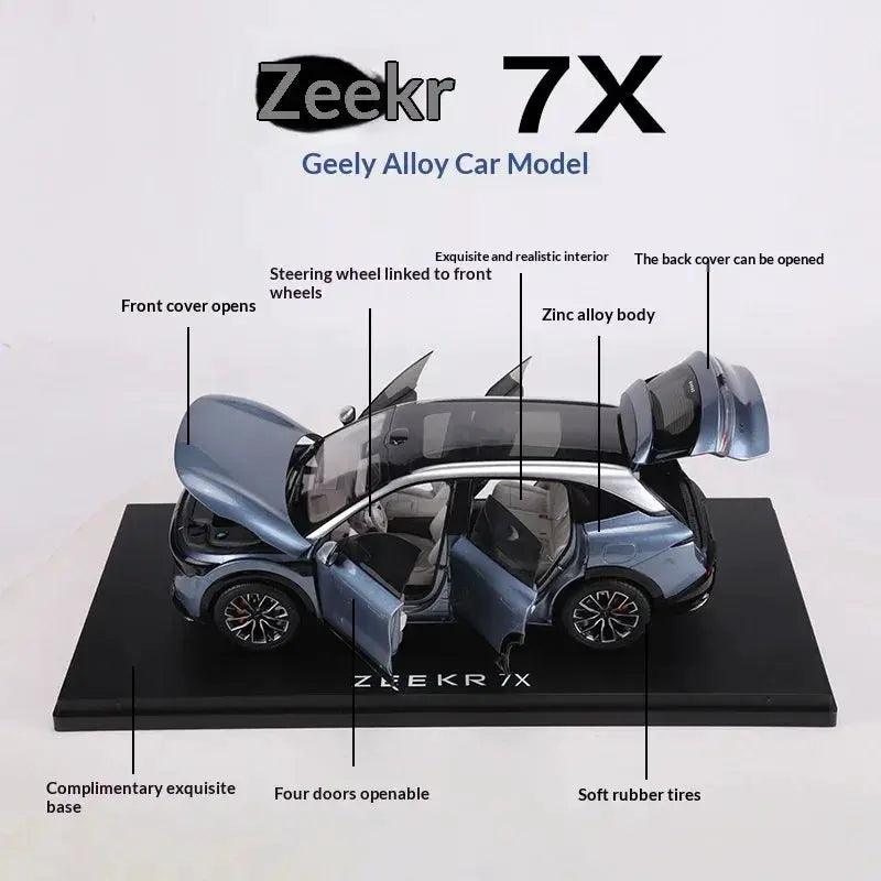  ZEEKR 7X Diecast Car 1 18 Officially Licensed Model -  ToylandEU™