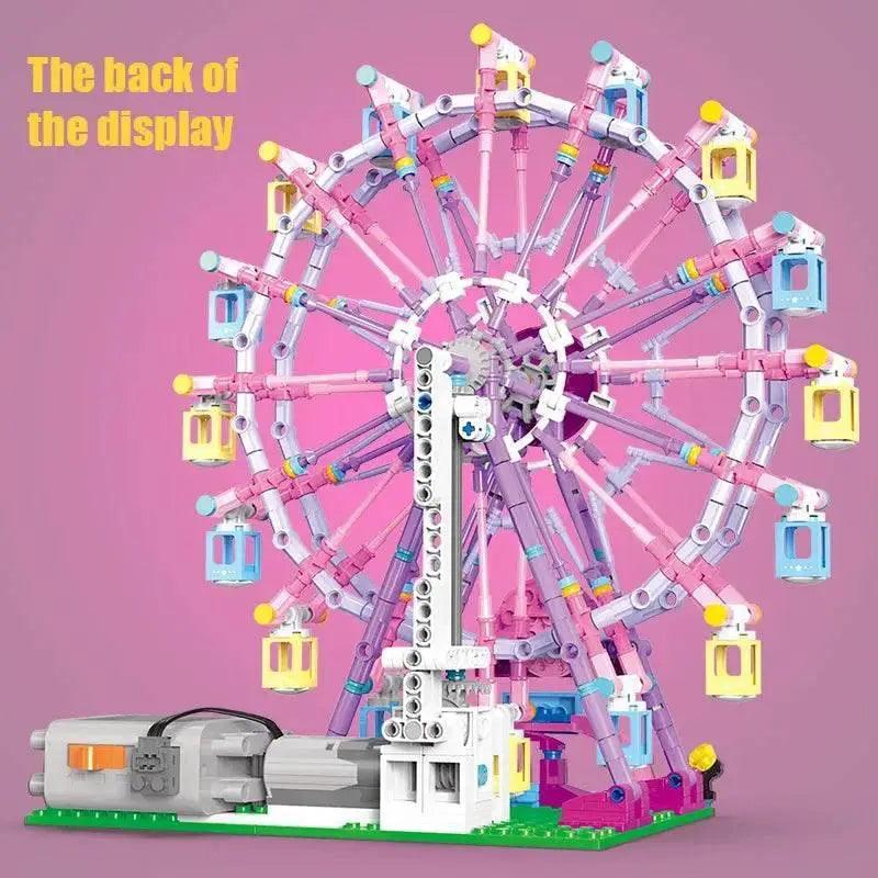  ZKZC Cherry Blossom Color LED Ferris Wheel Building Toy -  ToylandEU™