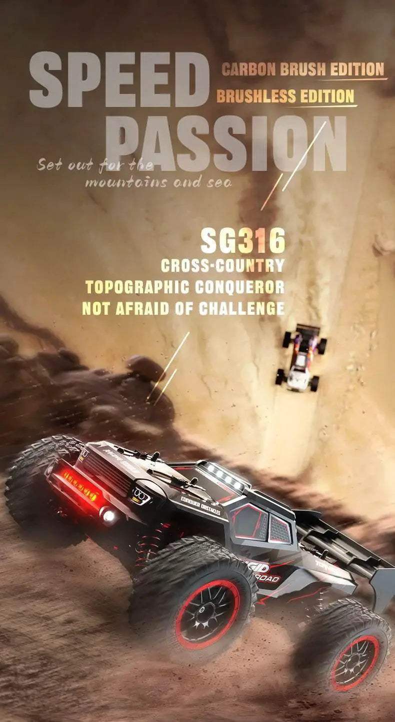  ZLL SG316 MAX 1:16 High Speed RC Off Road Car Toys -  ToylandEU™