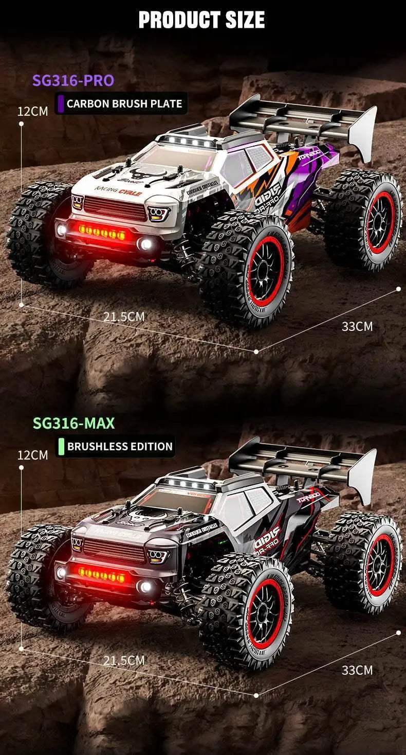  ZLL SG316 MAX 1:16 High Speed RC Off Road Car Toys -  ToylandEU™