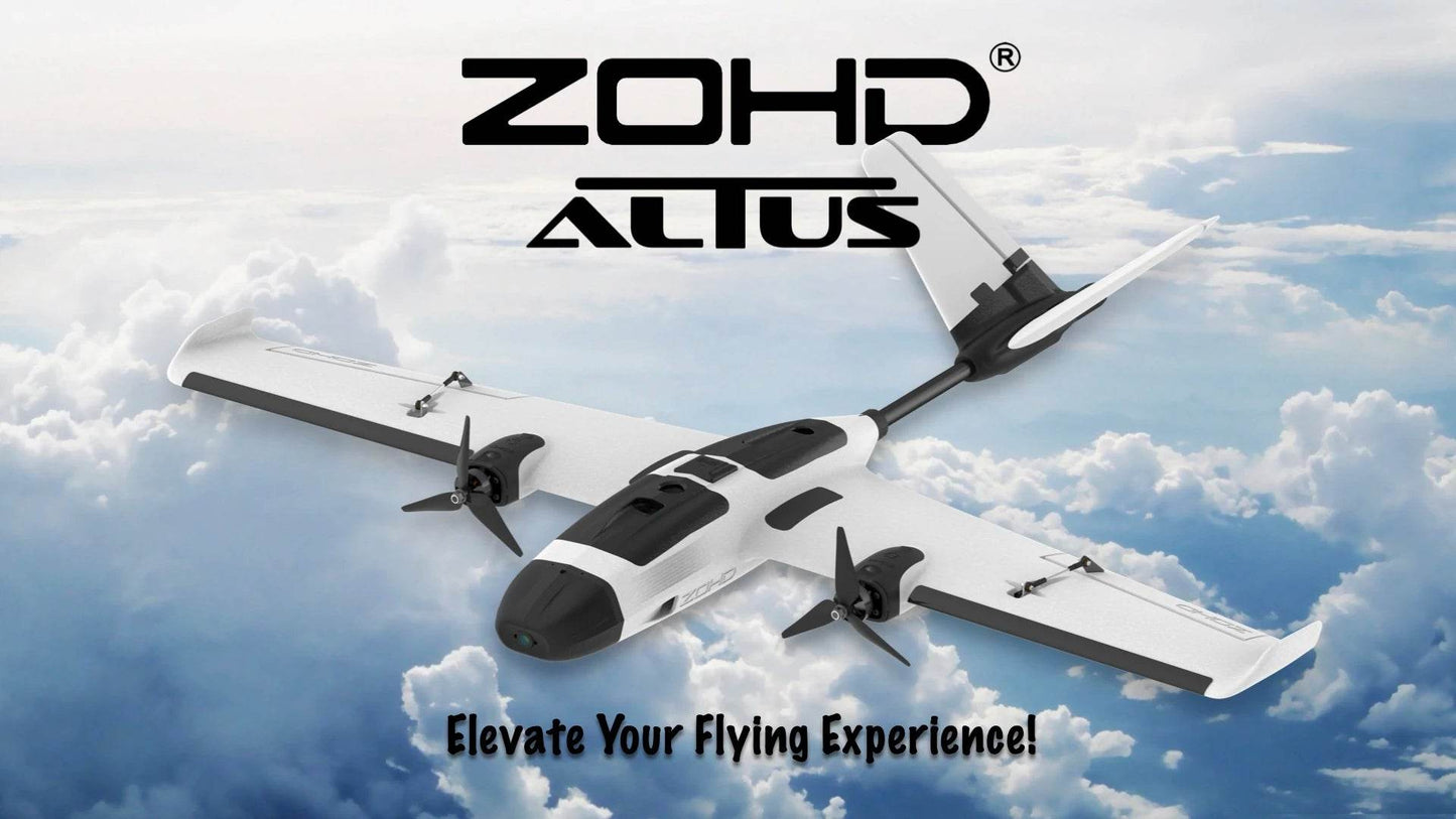 ZOHD Altus 980mm Wingspan Twin Motor V-Tail EPP FPV RC Airplane - ToylandEU