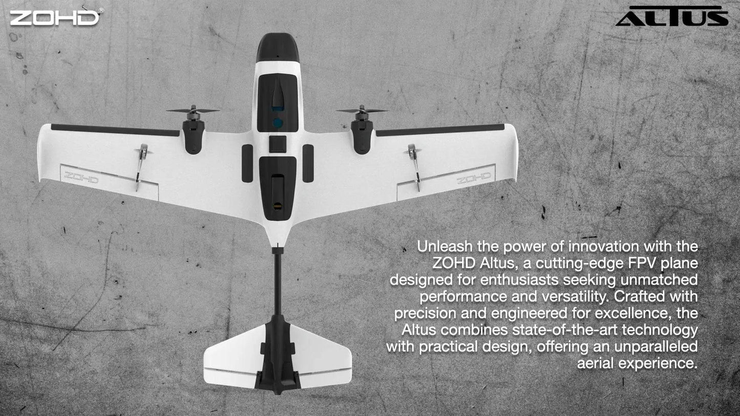  ZOHD Altus 980mm Wingspan Twin Motor V-Tail EPP RC Plane -  ToylandEU™