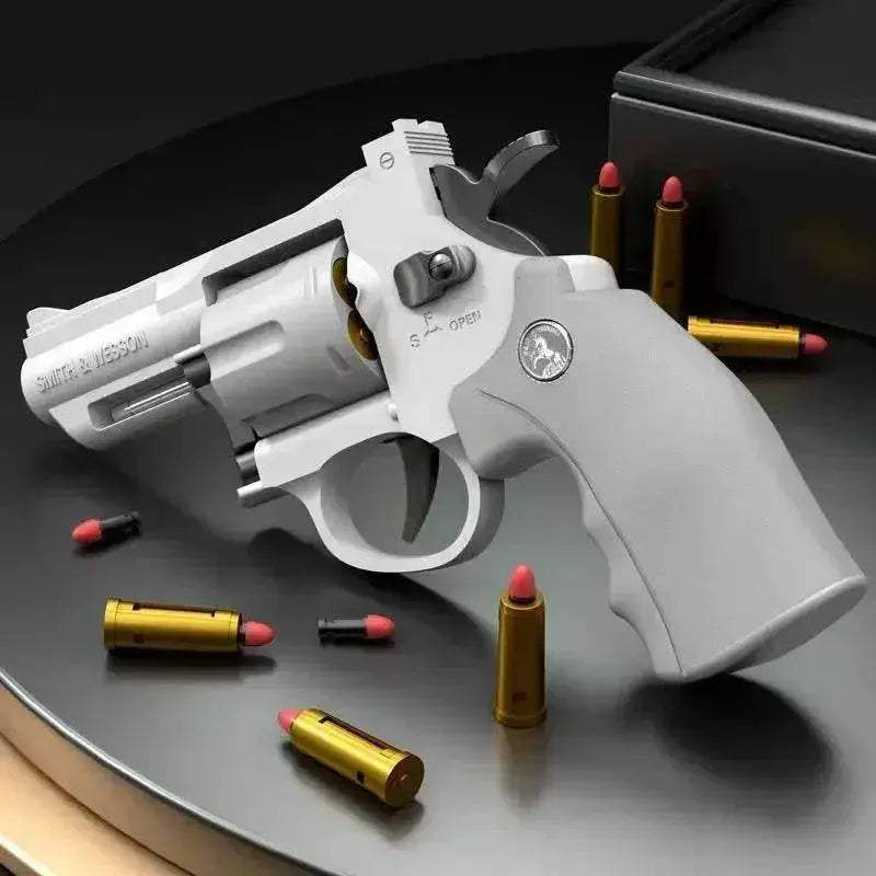 ZP5 357 Revolver Launcher Pistol EVA Soft Dart Bullet Toy Gun - ToylandEU