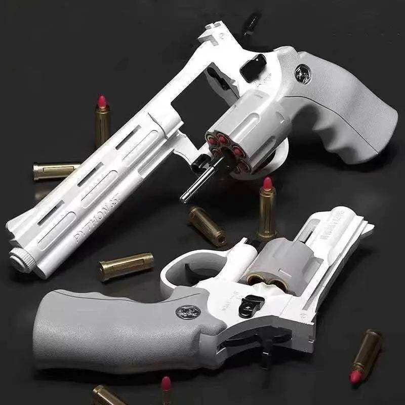 ZP5 357 Revolver Launcher Pistol EVA Soft Dart Bullet Toy Gun - ToylandEU