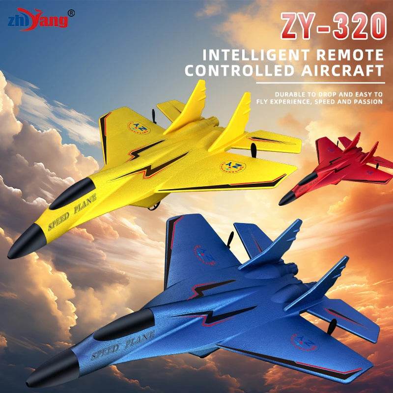 ZY-320 Remote Control Airplane With LED Lights For Kids - ToylandEU