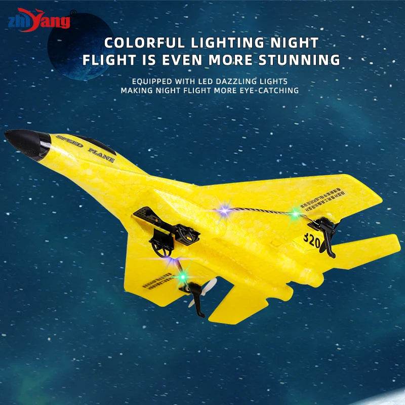 ZY-320 Remote Control Airplane With LED Lights For Kids - ToylandEU