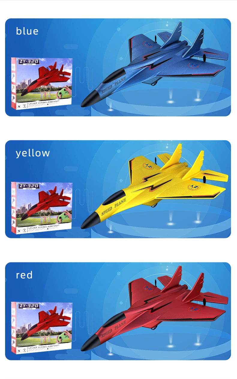 ZY-320 Remote Control Airplane With LED Lights For Kids - ToylandEU