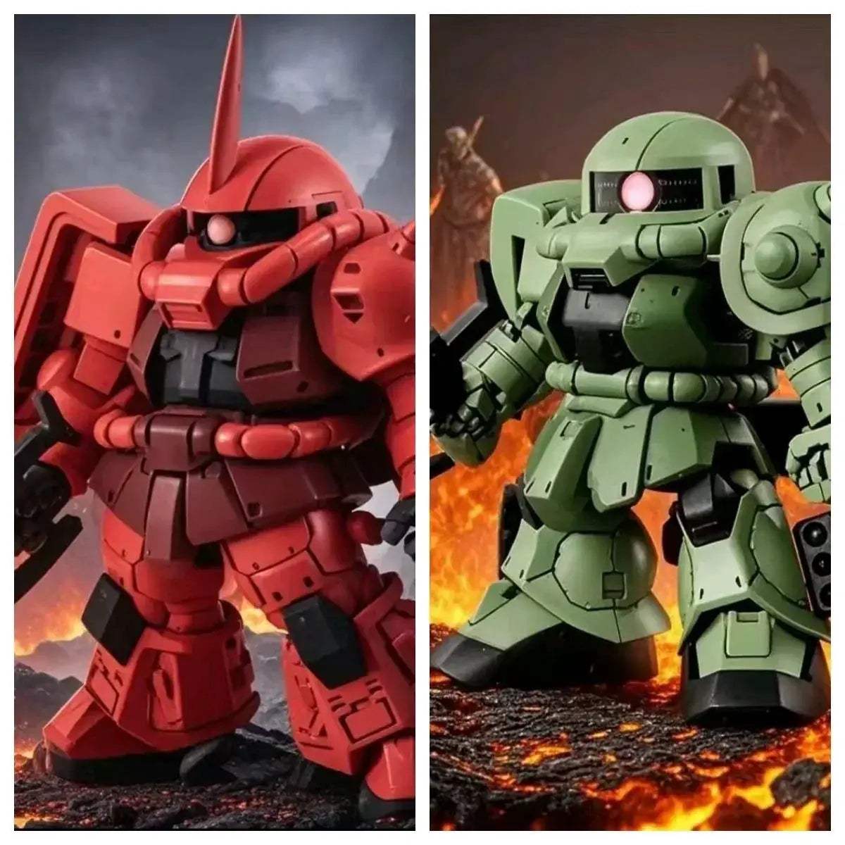 Zaku II Mobile Suit Model Kit Easy Assembly For Collectors - ToylandEU