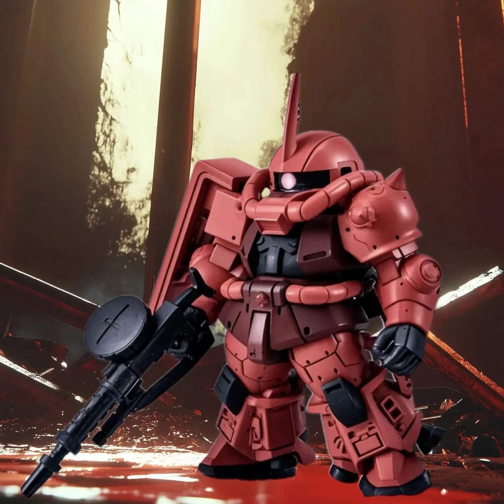 Zaku II Mobile Suit Model Kit Easy Assembly For Collectors - ToylandEU