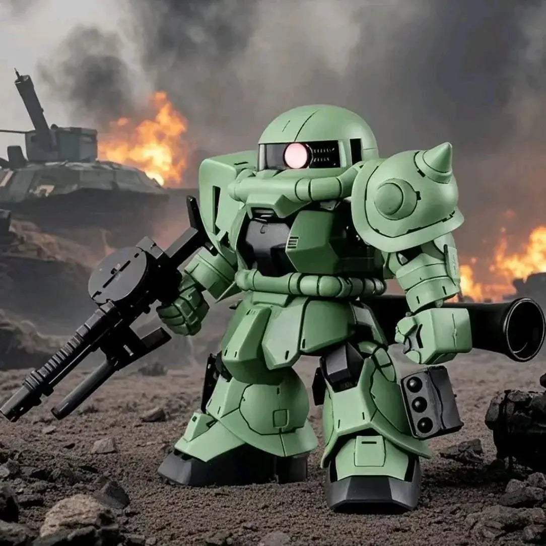 Zaku II Mobile Suit Model Kit Easy Assembly For Collectors - ToylandEU