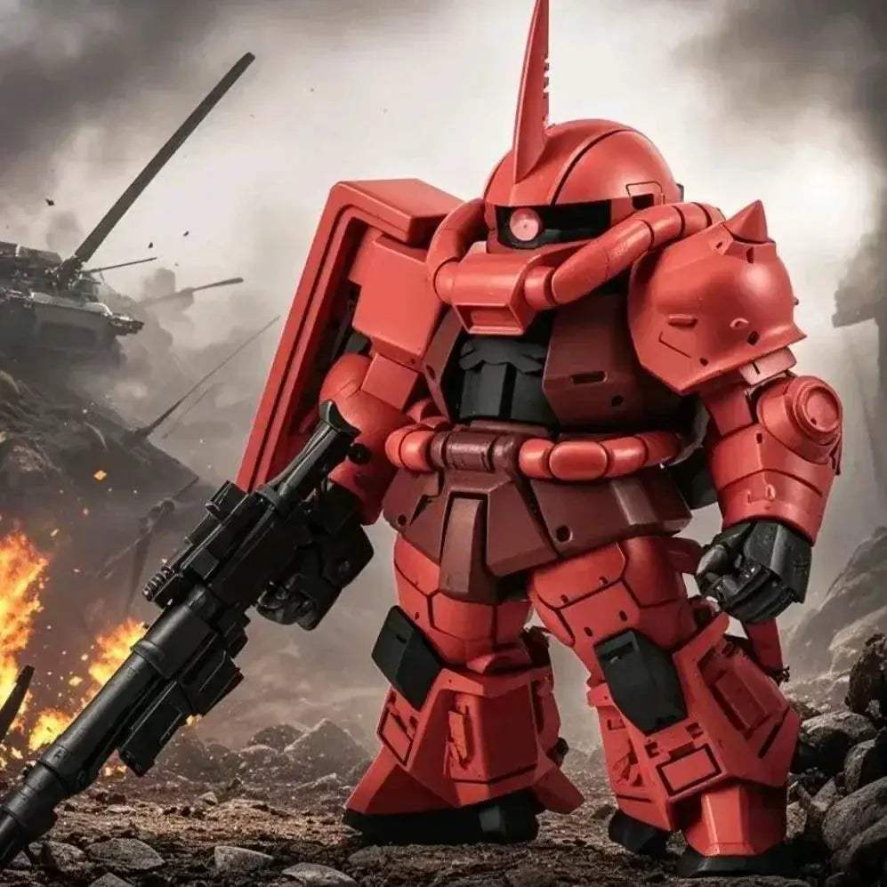 Zaku II Mobile Suit Model Kit Easy Assembly For Collectors - ToylandEU
