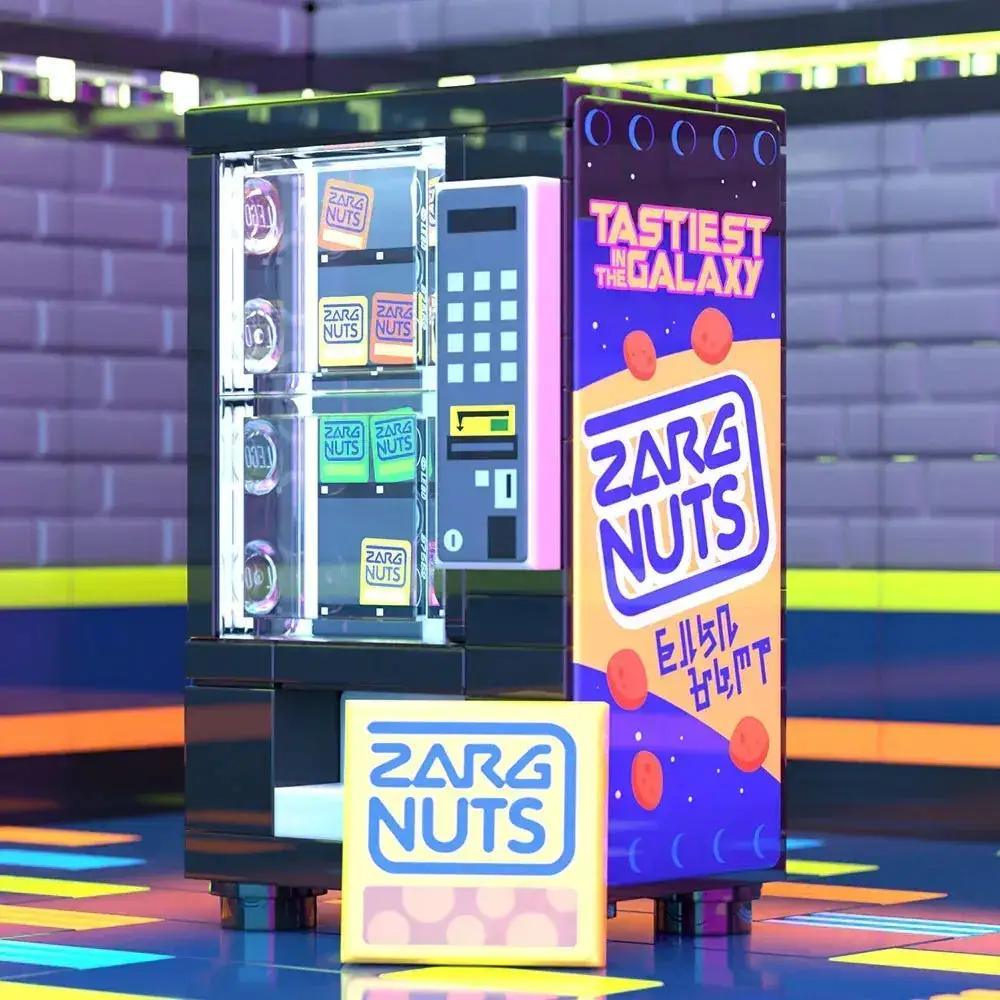  Zarg Nuts LEGO Vending Machine Marvel Display Tile Set -  ToylandEU™