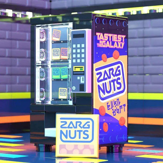  Zarg Nuts LEGO Vending Machine Marvel Display Tile Set -  ToylandEU™