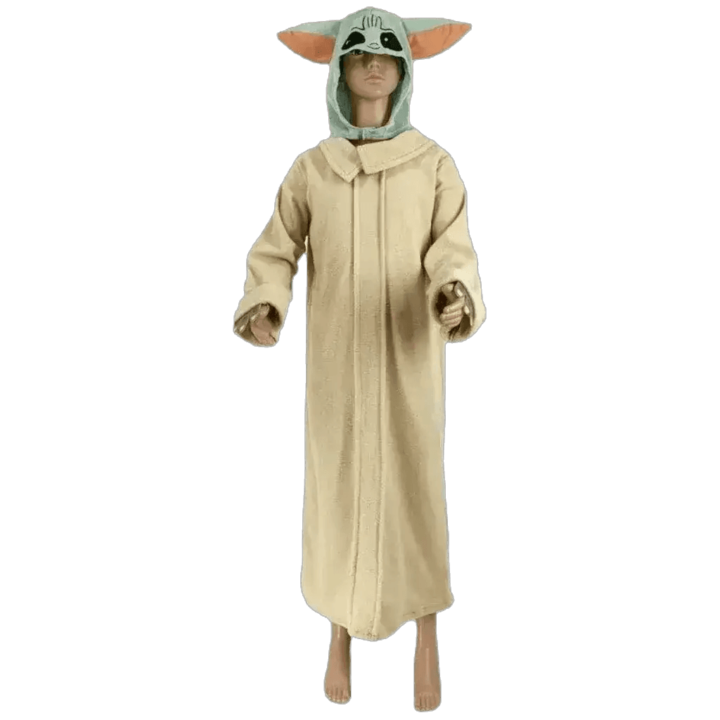  Zawaland Unisex Kids Yoda Costume - Fun Halloween Costume with Headgear -  ToylandEU™