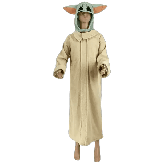 Zawaland Unisex Kids Yoda Costume - Fun Halloween Costume with Headgear - ToylandEU