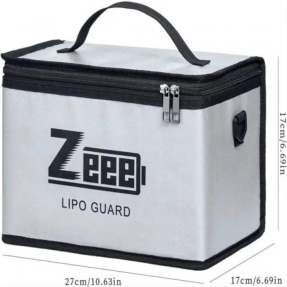  Zeee Lipo Safety Bag 10 Cells Adjustable Fireproof Storage Bag -  ToylandEU™