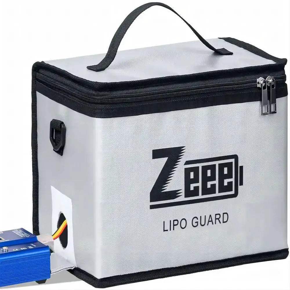  Zeee Lipo Safety Bag 10 Cells Adjustable Fireproof Storage Bag -  ToylandEU™