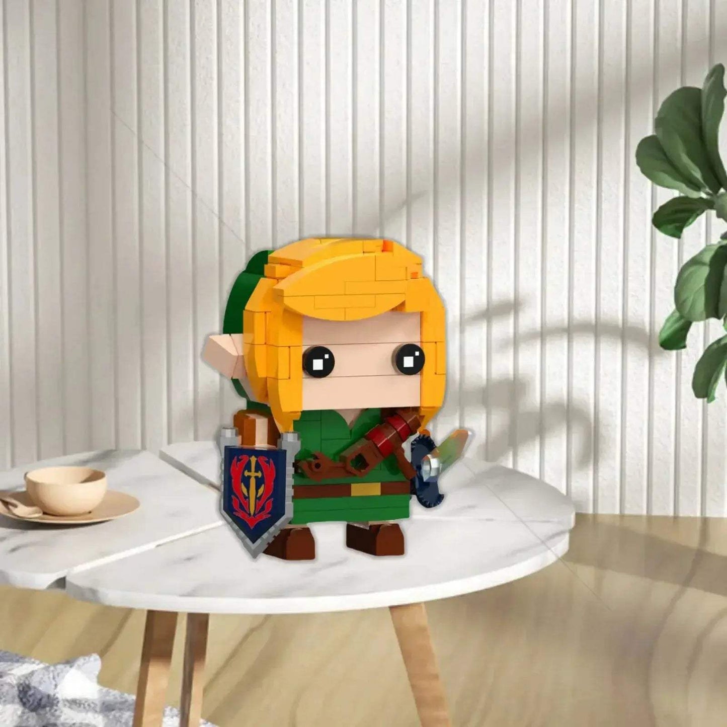 Zelda Link Master Sword Shield Building Blocks Set 276 Pieces - ToylandEU