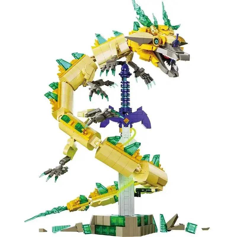 Zelda Master Sword MOC Bricks Desktop Ornament Kit - ToylandEU