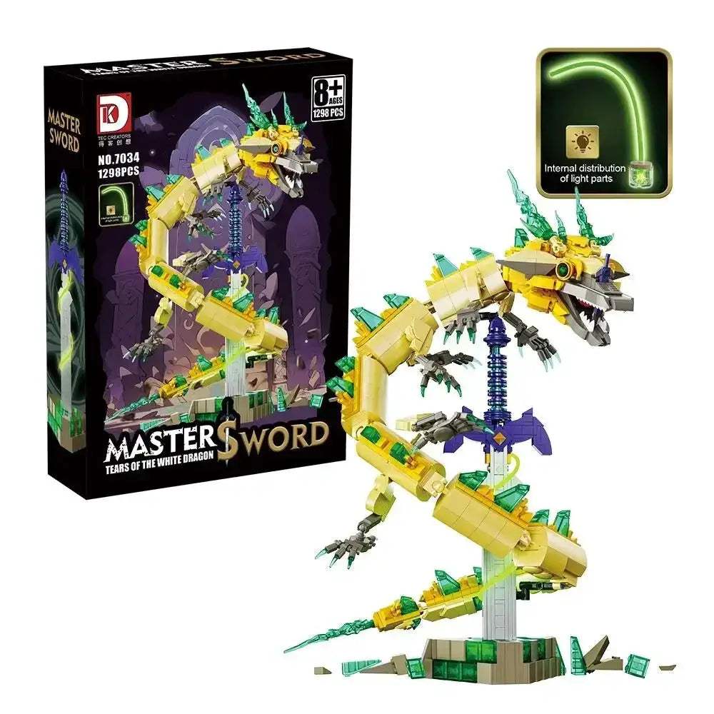 Zelda Master Sword MOC Bricks Desktop Ornament Kit - ToylandEU
