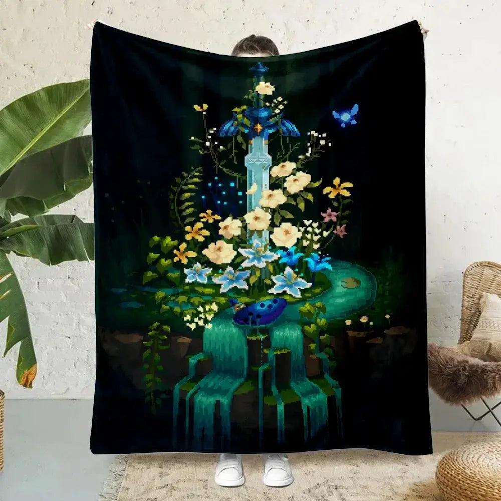  Zelda Printed Blanket Cozy Travel Blanket For Comfort -  ToylandEU™
