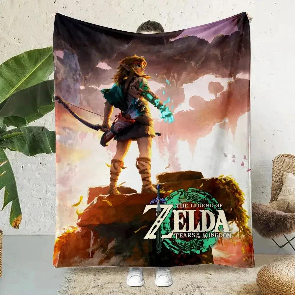  Zelda Printed Blanket Cozy Travel Blanket For Comfort -  ToylandEU™