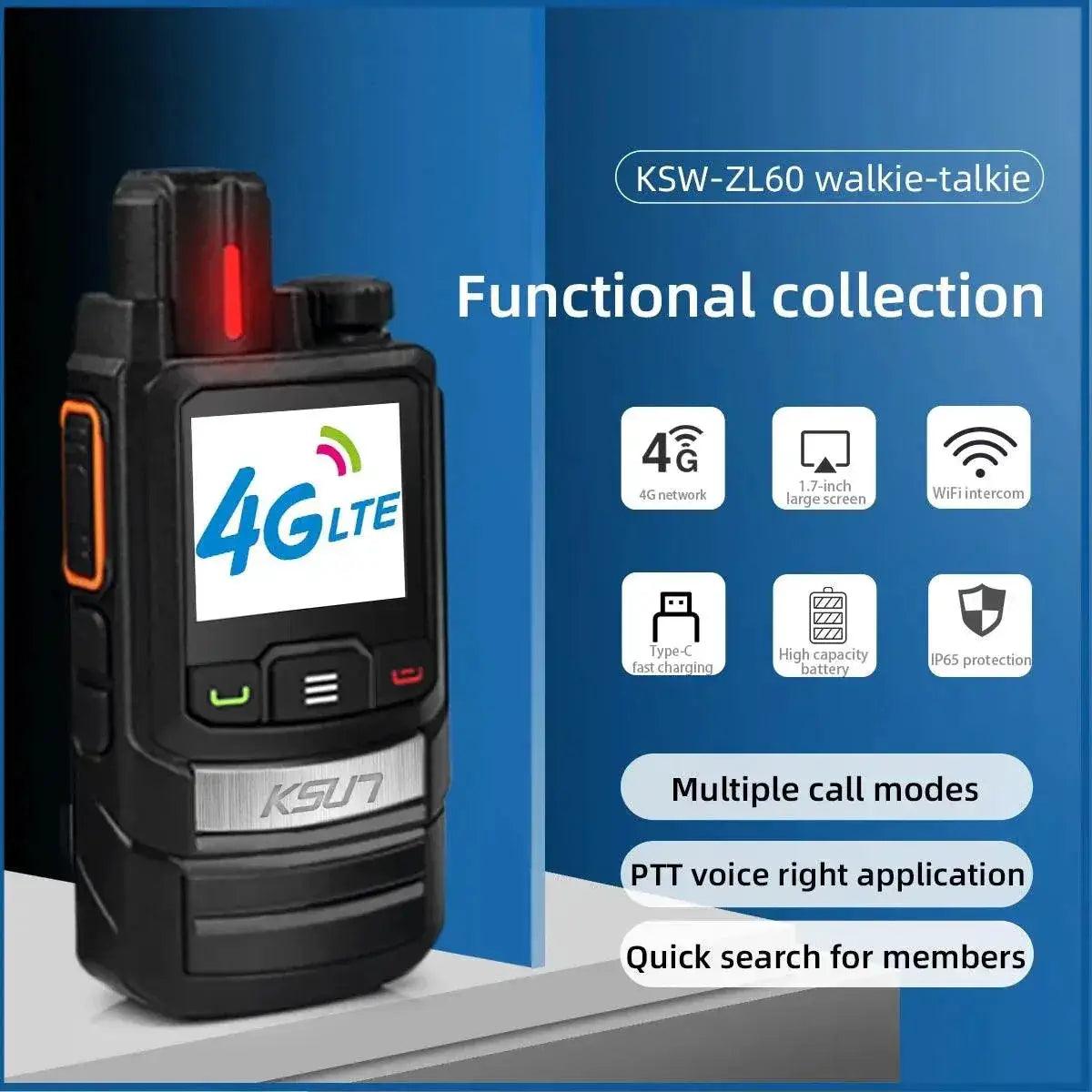 Zello Walkie Talkie 4G SIM Network Radio Station Long Range -  ToylandEU™