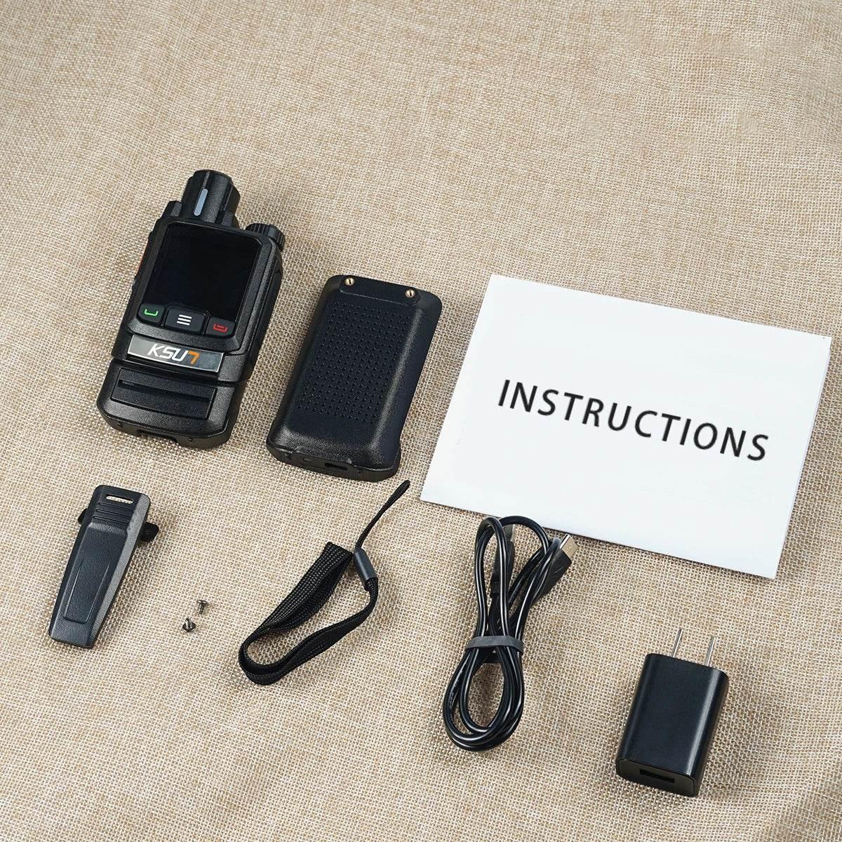  Zello Walkie Talkie 4G SIM Network Radio Station Long Range -  ToylandEU™