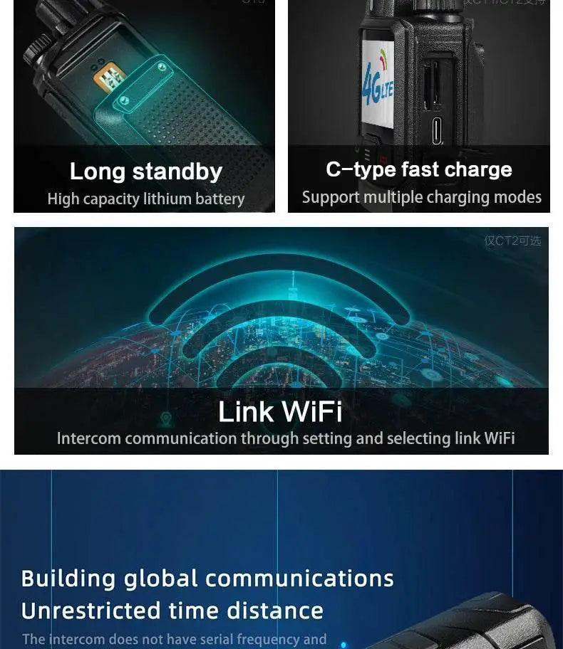  Zello Walkie Talkie 4G SIM Network Radio Station Long Range -  ToylandEU™