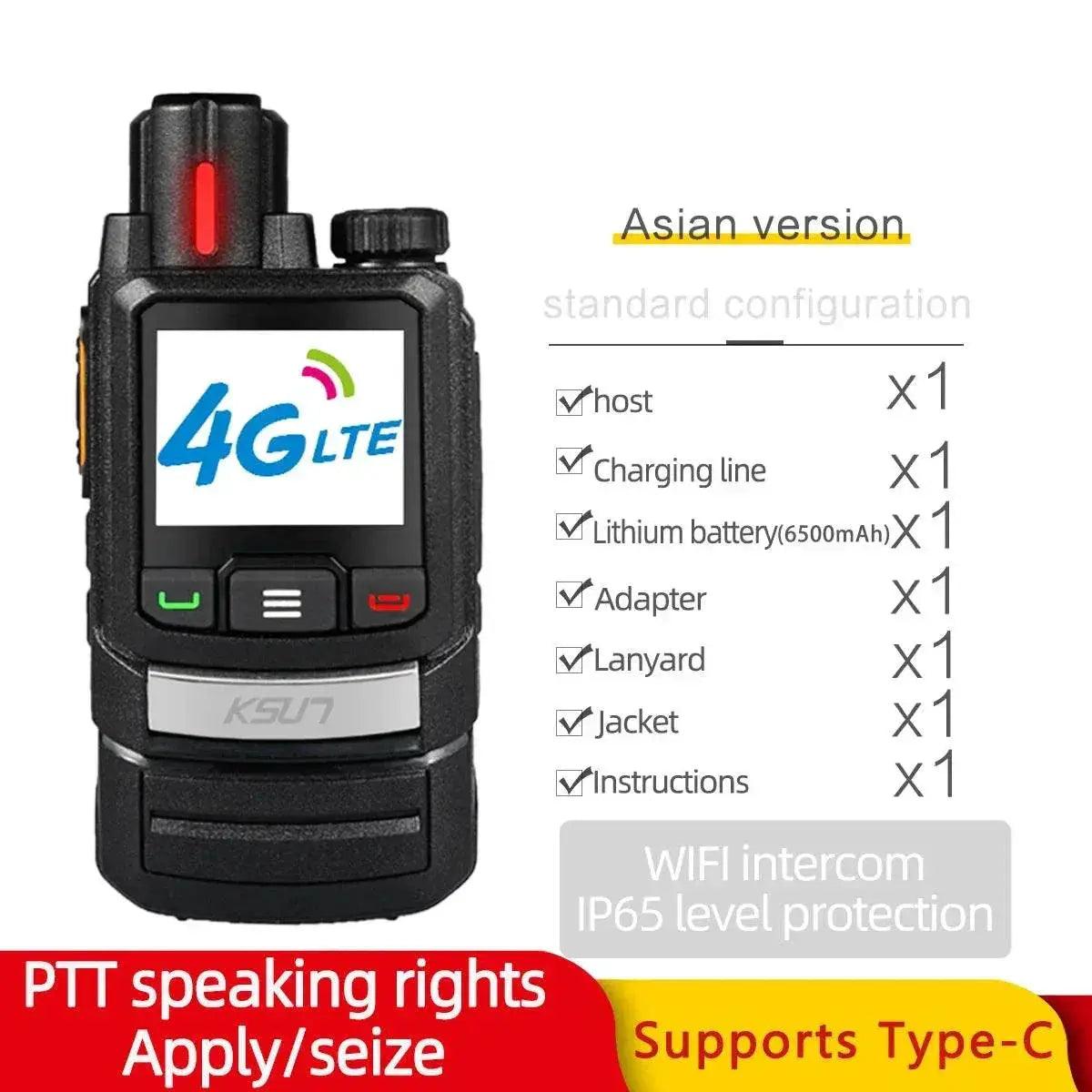  Zello Walkie Talkie 4G SIM Network Radio Station Long Range -  ToylandEU™