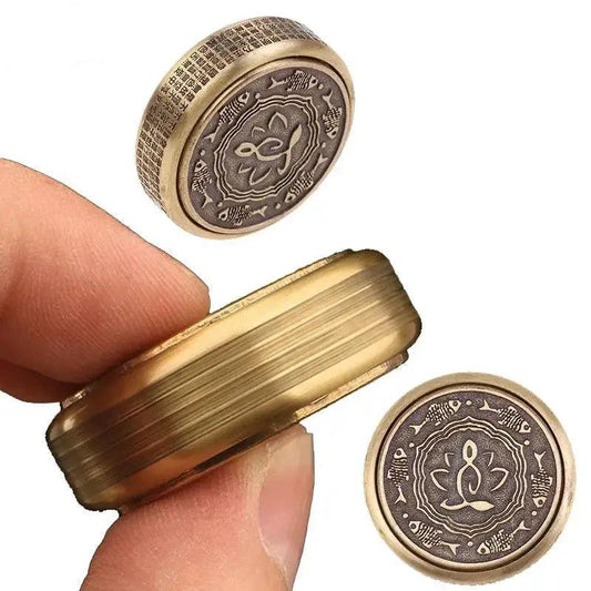  Zen Buddha Fidget Spinner Copper Stress Relief Toy -  ToylandEU™