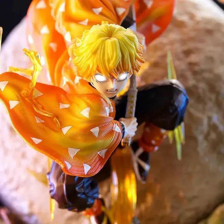  Zenitsu Agatsuma Demon Slayer Figure LED Illuminated -  ToylandEU™