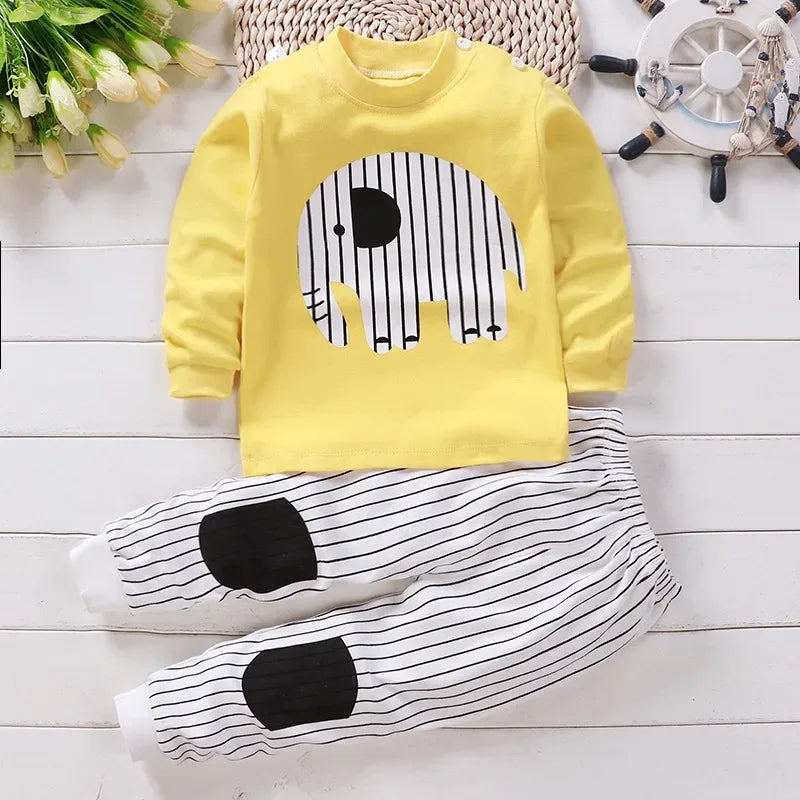 Zhejiang Choice Unisex Kids Cotton Knit Sets With ONeck For 4 To 6 Years - ToylandEU