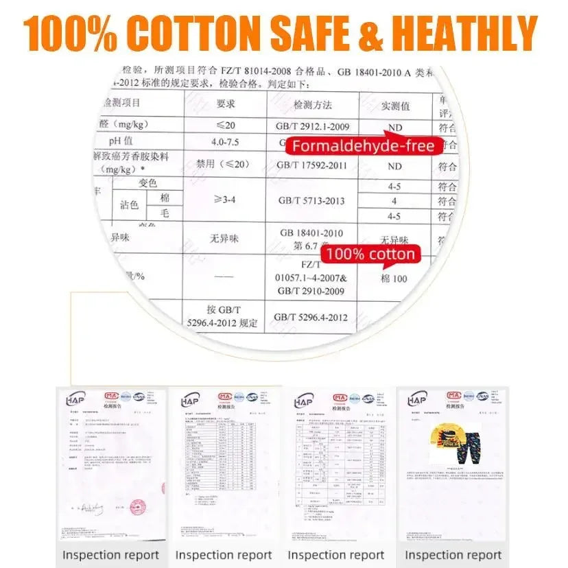 Zhejiang Choice Unisex Kids Cotton Knit Sets With ONeck For 4 To 6 Years - ToylandEU