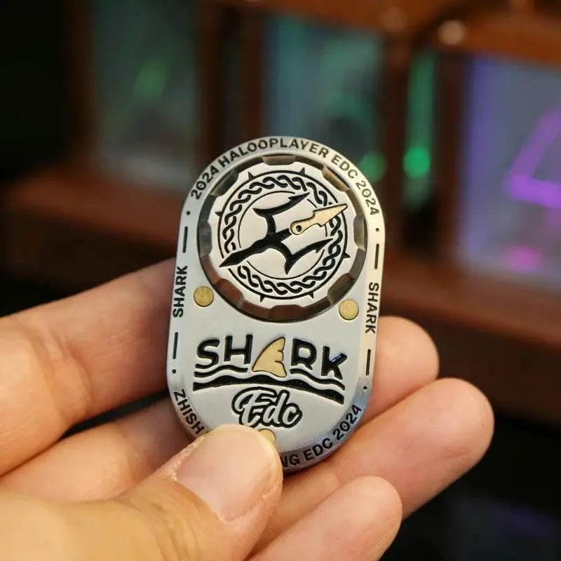  Zhi Shang Tan Bing Shark Mechanical Fidget Slider ADHD Metal EDC Fidget Toys Office Desk Toys Anxiety Stress Relief Toys -  ToylandEU™