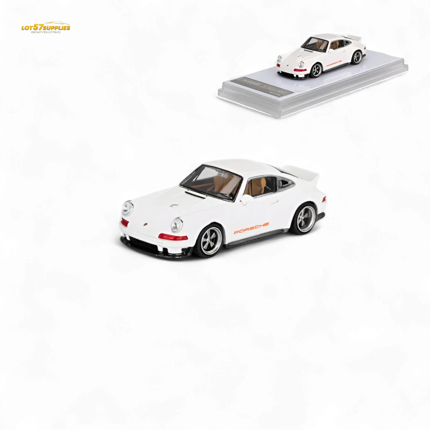 Porsche 911 Singer DLS Diecast Model Bright White - ToylandEU
