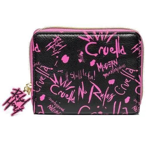  Loungefly Cruella Graffiti Zip-Around Wallet - Entertainment Earth Exclusive -  ToylandEU™