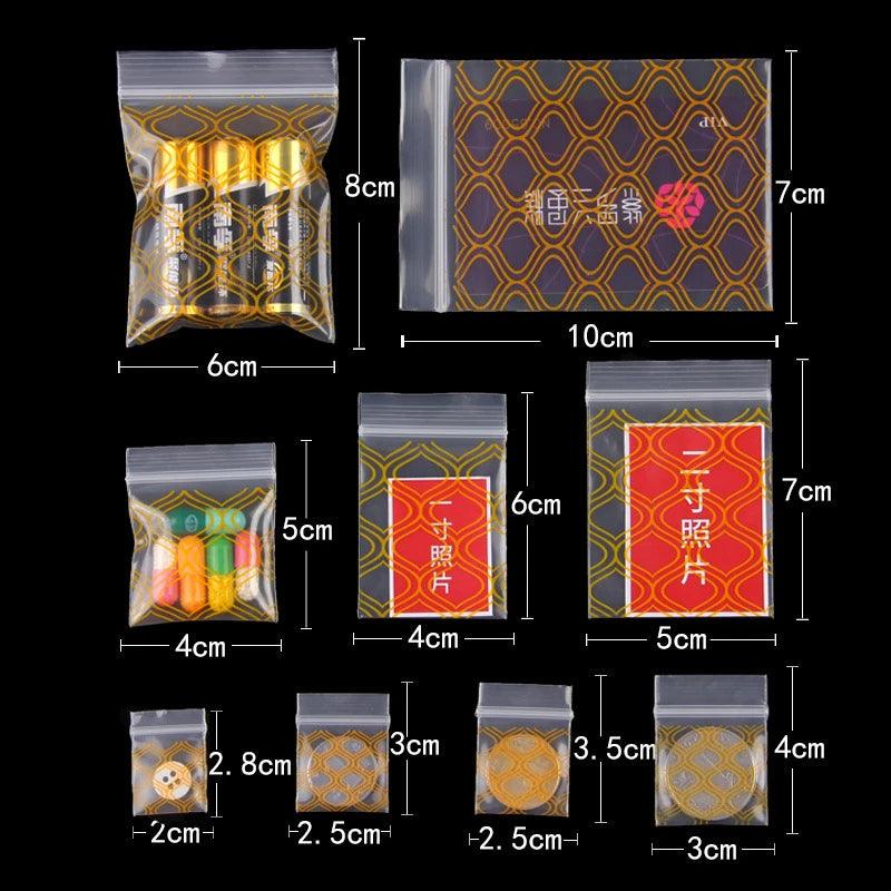 Zipper Bags | Clear Plastic Zip Bags | Toylandeu™