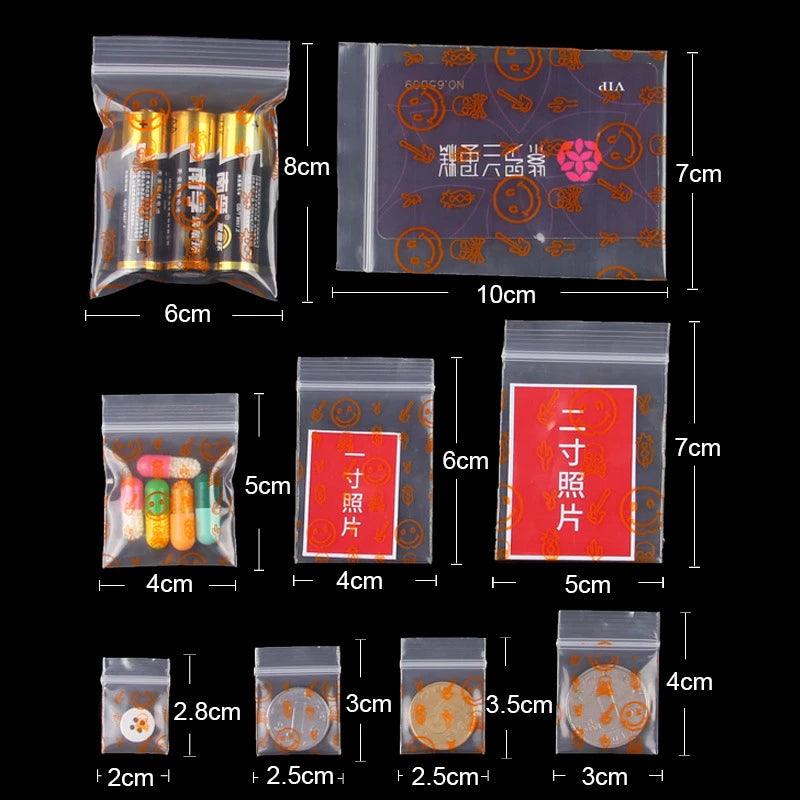 Zipper Bags | Clear Plastic Zip Bags | Toylandeu™