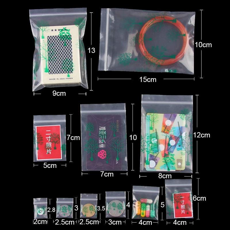 Zipper Bags | Clear Plastic Zip Bags | Toylandeu™