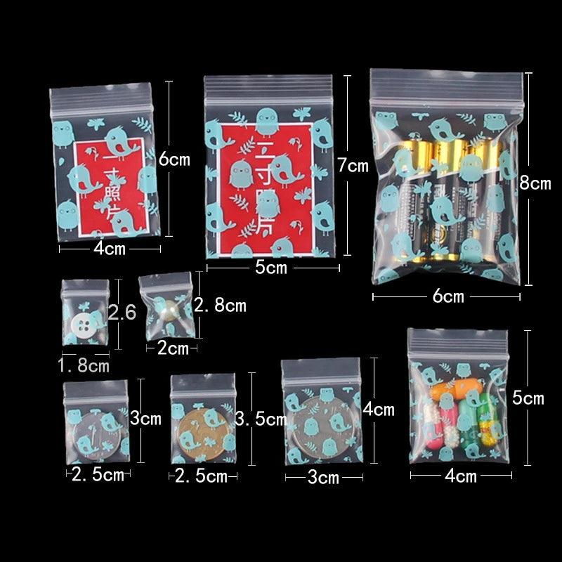 Zipper Bags | Clear Plastic Zip Bags | Toylandeu™