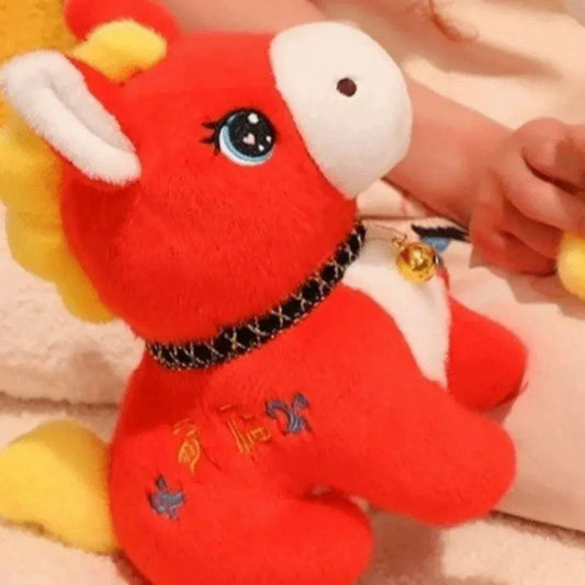  Zodiac Horse Plush Doll Embroidered New Year Charm 2026 -  ToylandEU™