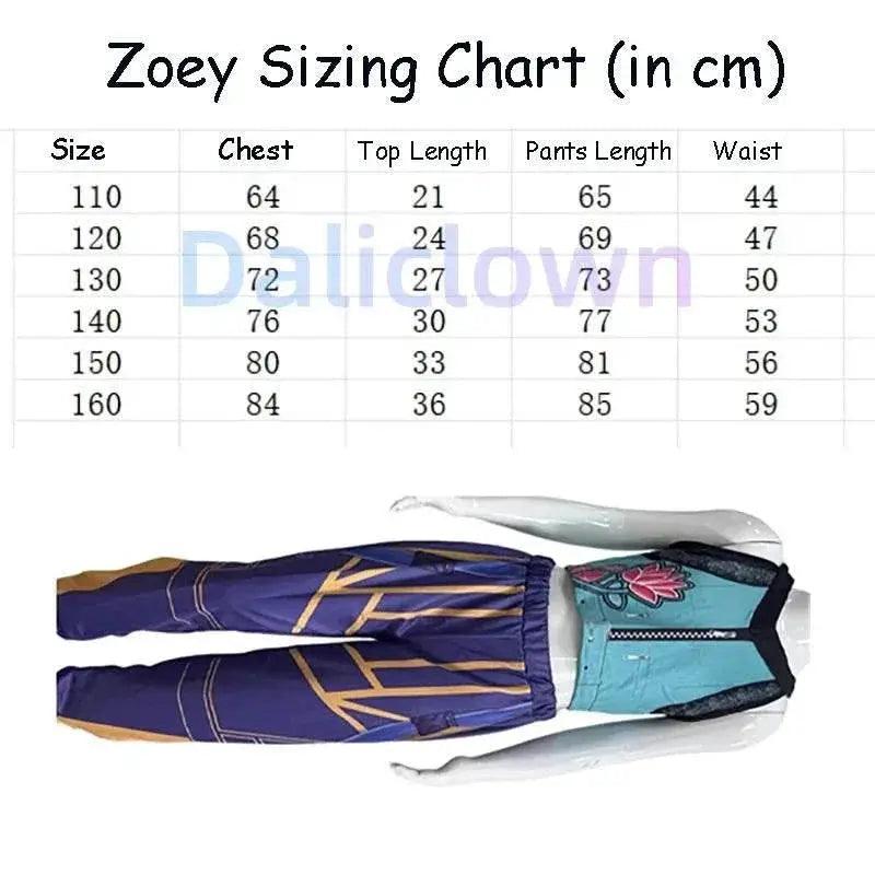  Vivid Demon Hunters Cosplay 4 Piece Costume Toyland EU -  ToylandEU™