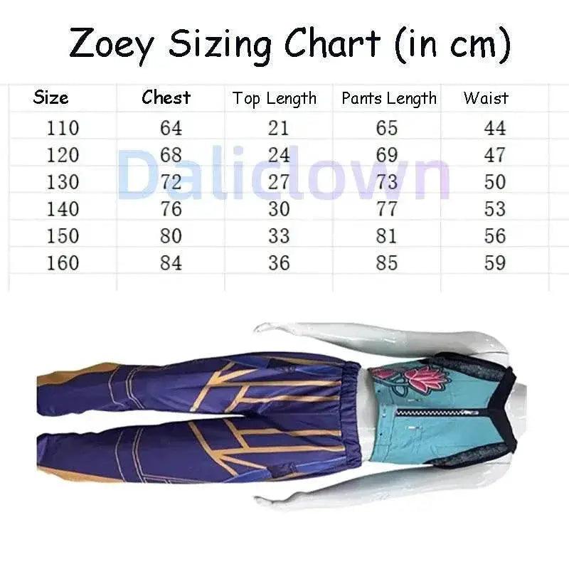  Vivid Demon Hunters Cosplay 4 Piece Costume Toyland EU -  ToylandEU™
