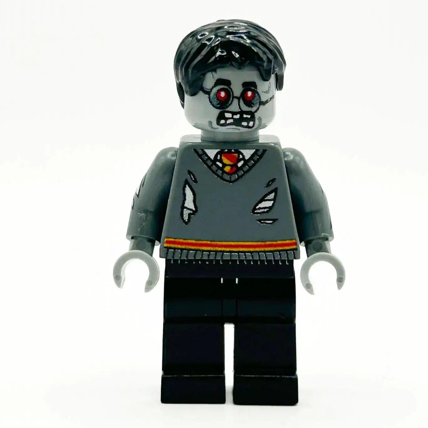  Zombie Harry Minifigure Lego Custom Printed Authentic Parts -  ToylandEU™